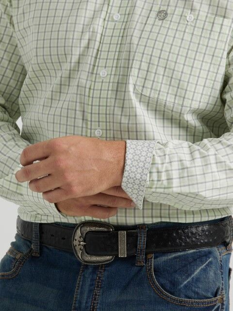 Wrangler Men's George Strait Collection Long Sleeve Shirt