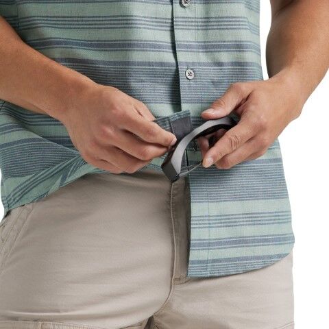 Wrangler Men's ATG X Wrangler Short Sleeve Breeze Shirt in Fade