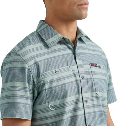 Wrangler Men's ATG X Wrangler Short Sleeve Breeze Shirt in Fade