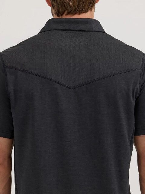 Wrangler Men's Wrangler Performance Polo in Black