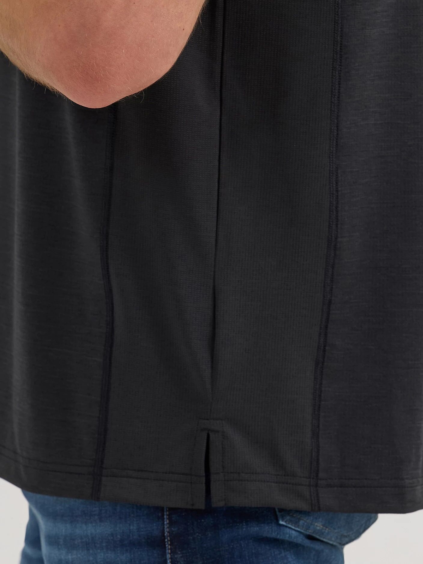 Wrangler Men's Wrangler Performance Polo in Black