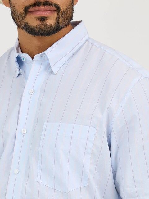 Wrangler Men's Cody Johnson One Pocket Button Down Shirt