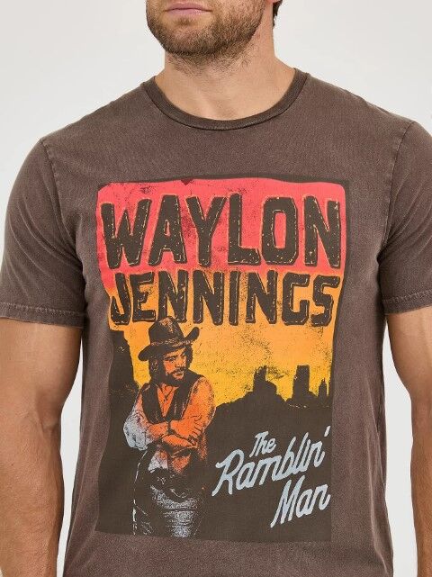 Wrangler Men's Wrangler Waylon Jennings Concert T-Shirt