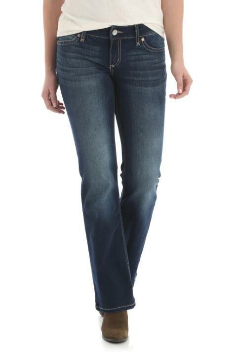 Wrangler Women's Retro Patch Bootcut Jean