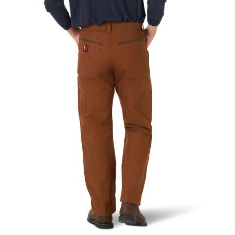 Wrangler Men's Relaxed Fit Riggs Workwear Mason Canvas Pant 