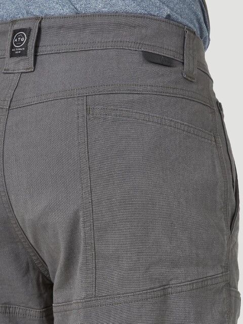 Wrangler Men's ATG Side Pocket Utility Short in Pavement