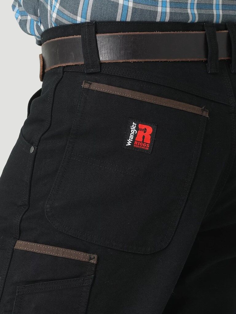 Wrangler Men's Riggs Workwear Mason Relaxed Fit Canvas Pant