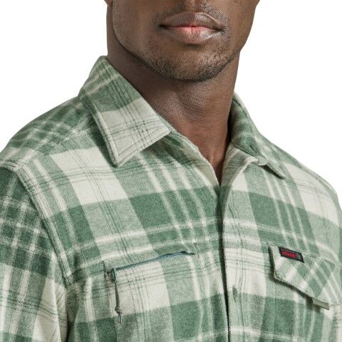 Wrangler Men's ATG X Wrangler Long Sleeve Campsite Shirt in Birch