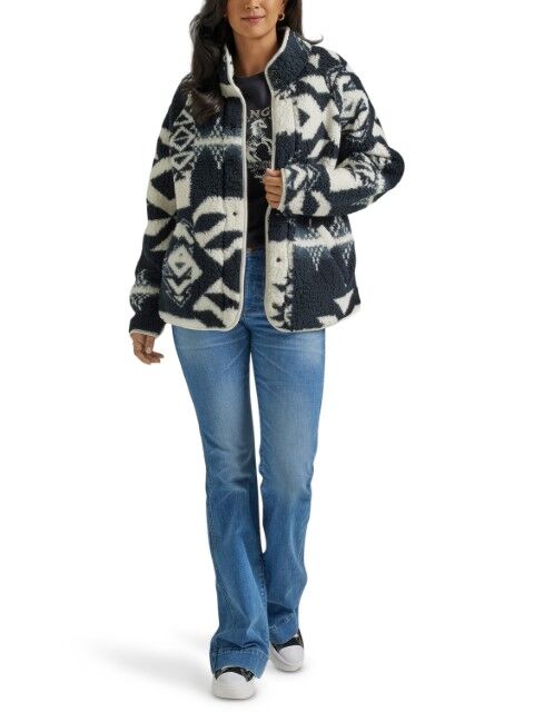 Wrangler Women's Retro Punchy Sherpa Jacket