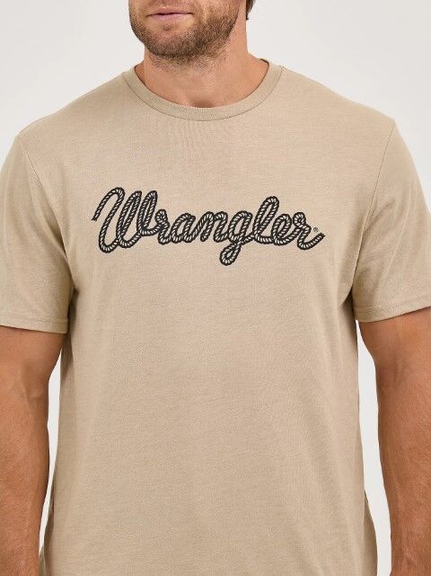 Wrangler Men's Wrangler Rope Logo T-Shirt