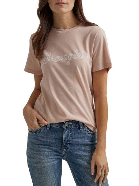 Wrangler Women's Rope Logo Regular Fit T-Shirt