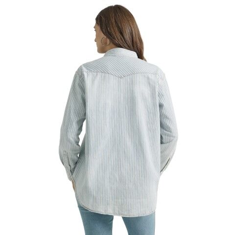 Wrangler Women's Retro Western Vintage Top Oversize