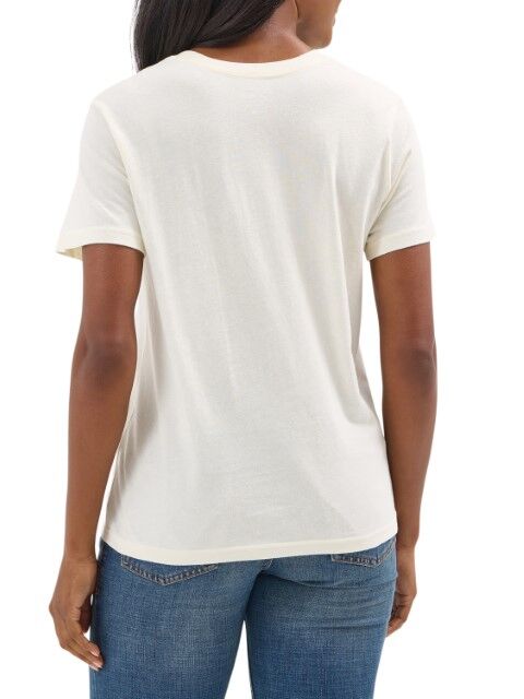 Wrangler Women's Retro Regular Fit Graphic T-Shirt in Antique White