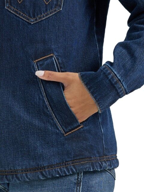 Wrangler Women's Wrangler Retro Jacket in Dark Denim