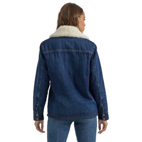 Wrangler Women's Wrangler Retro Jacket in Dark Denim