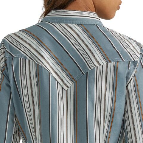Wrangler Women's Western Dress Snap Shirt