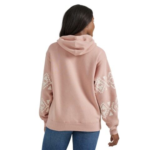 Wrangler Women's Retro Punchy Hoodie in Pink