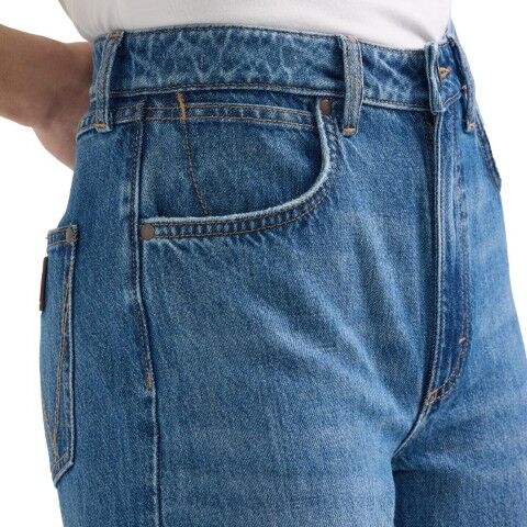 Wrangler Women's Retro Bailey High Rise Wide Leg Jean