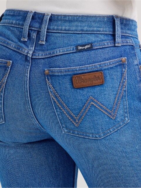 Wrangler Women's Wrangler Retro Mae Wide Leg Trouser Jean in Lucy