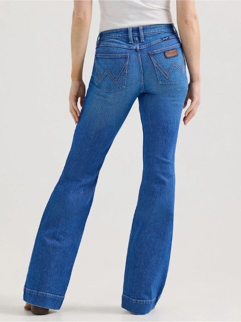 Wrangler Women's Wrangler Retro Mae Wide Leg Trouser Jean in Lucy