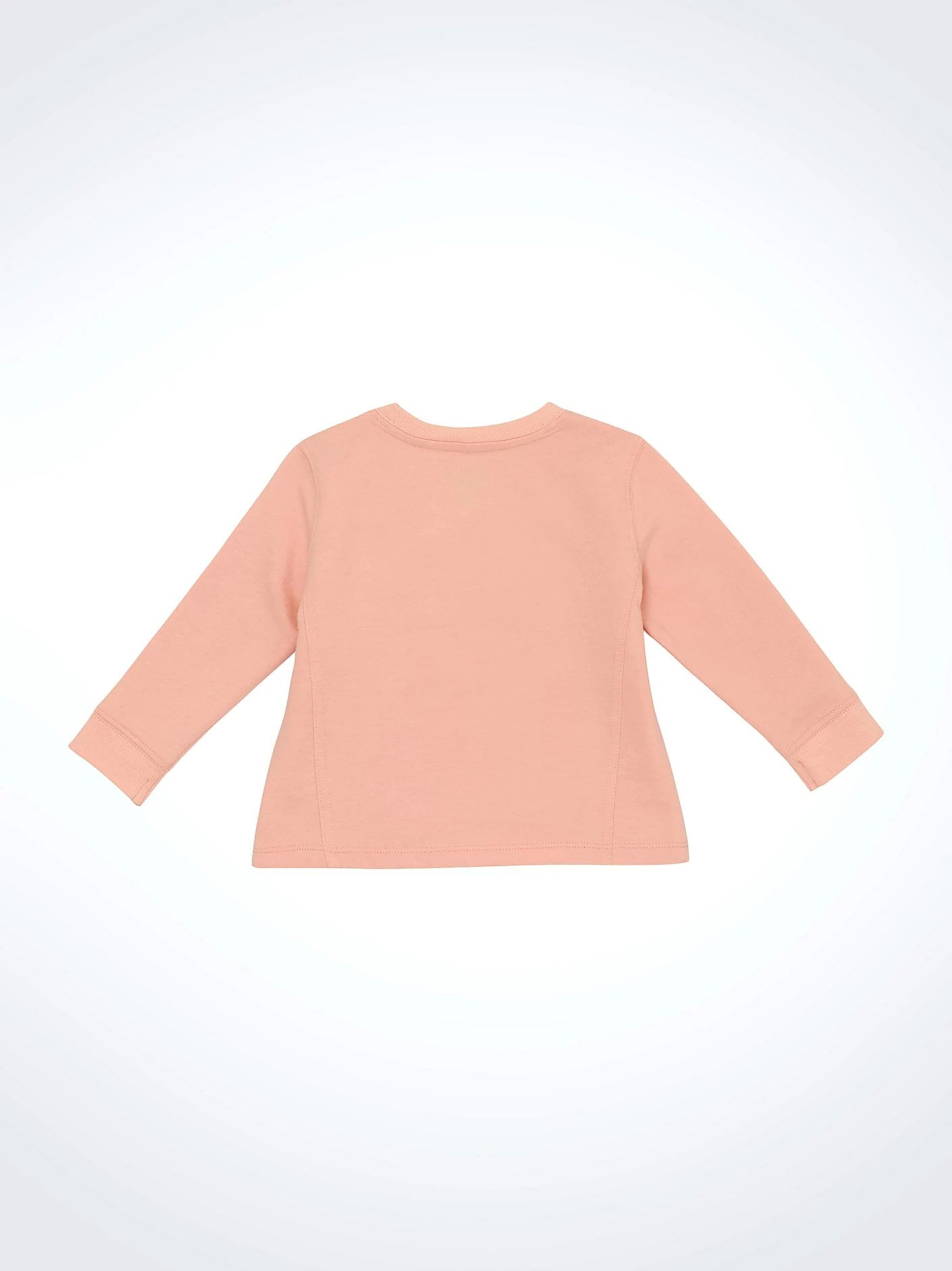 Wrangler Girl's Logo Grew Sweatshirt in Pink