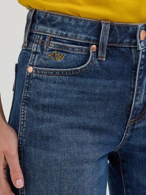 Wrangler Women's Wrangler X Lainey Wilson Baskin Blue Boot Huggers in Baskin Blue Wash