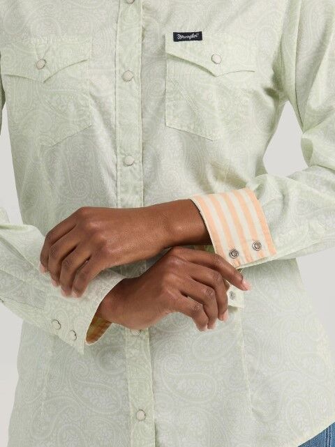 Wrangler Women's All Occasion Western Snap Shirt