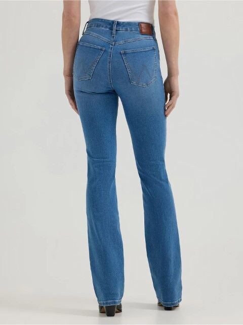 Wrangler Women's Bespoke High Rise Bootcut Jean in Palmer
