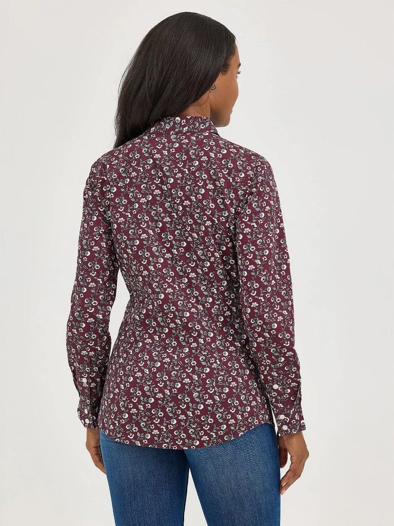 Wrangler Women's All Occasion Western Snap Shirt