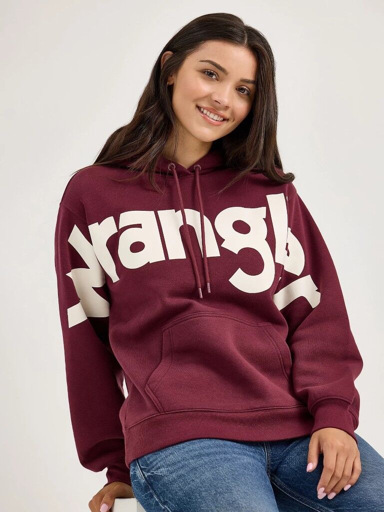 Wrangler Women's Bold Logo Hoodie