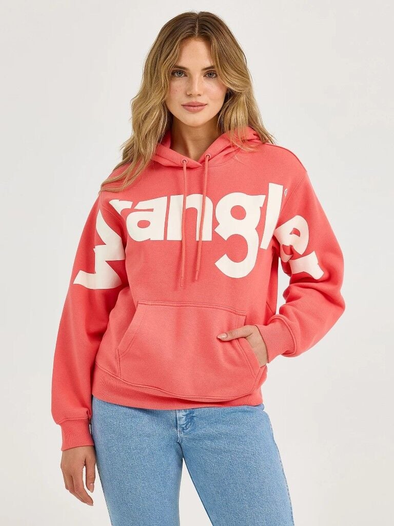 Wrangler Women's Bold Logo Hoodie