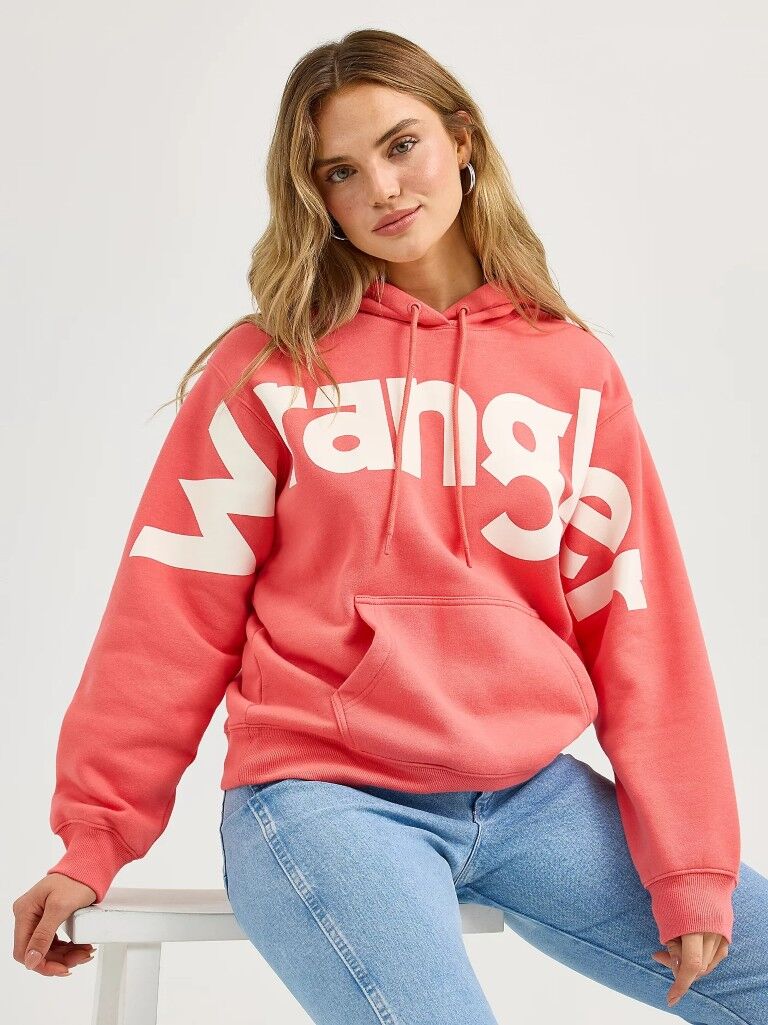 Wrangler Women's Bold Logo Hoodie