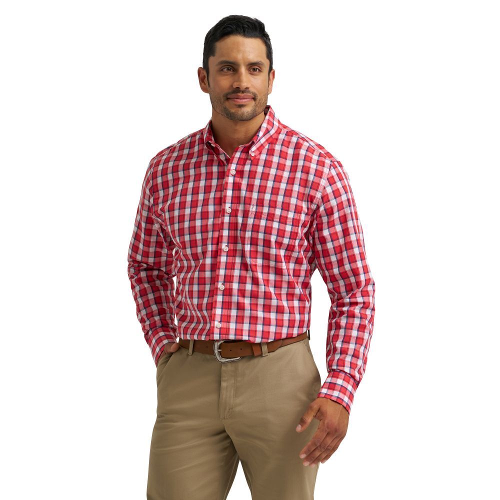 Wrangler Men's Riata Dress Long Sleeve Shirt Assortment