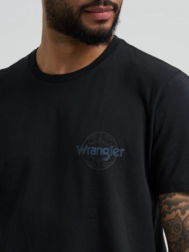Wrangler Men's Cowboy Back Graphic T-Shirt