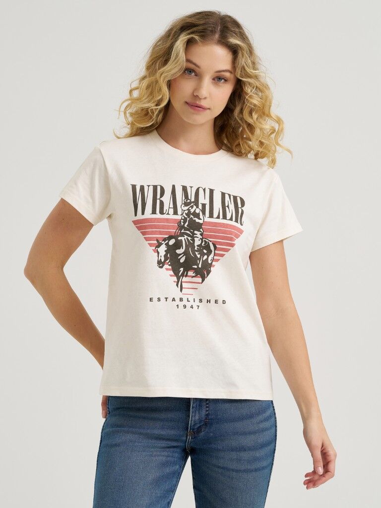Wrangler Women's Graphic Retro Regular Fit T-Shirt
