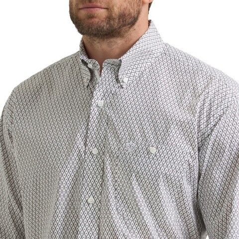 Wrangler Men's George Strait Collection One Pocket Long Sleeve Shirt