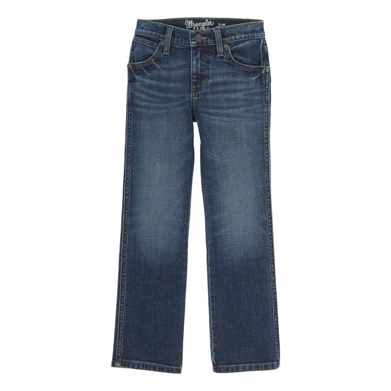 Wrangler Boy's Retro Slim Straight Jean