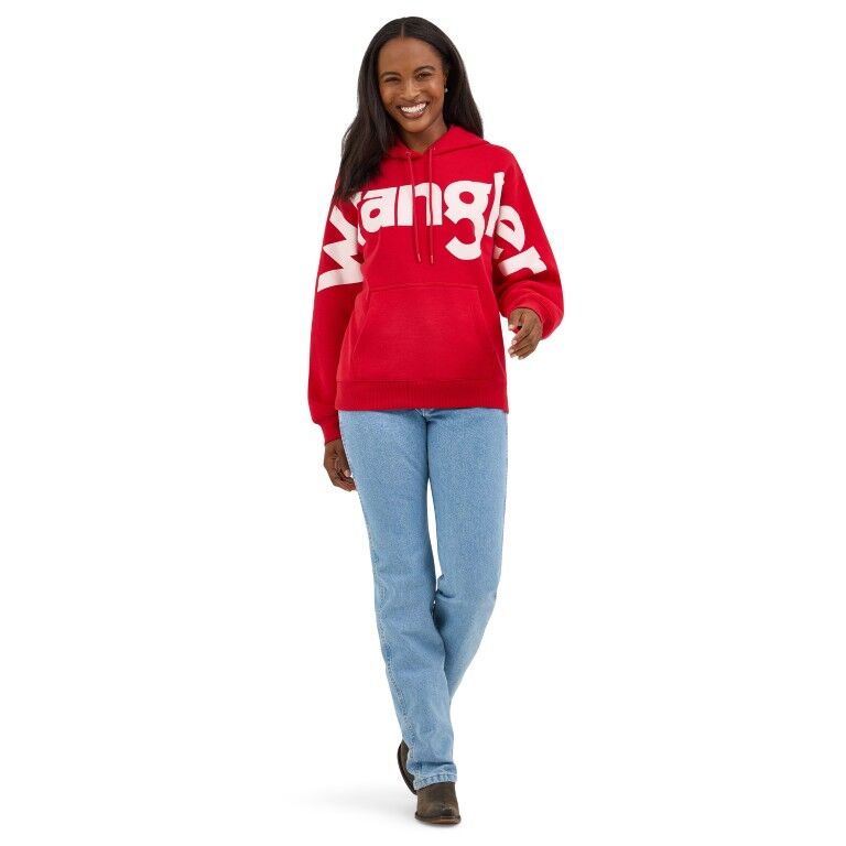 Wrangler Women's Bold Logo Hoodie