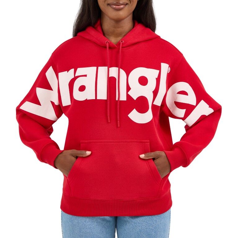 Wrangler Women's Bold Logo Hoodie