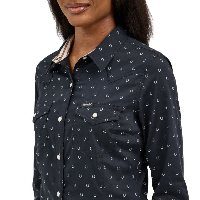 Wrangler Women's All Occasion Western Snap Shirt