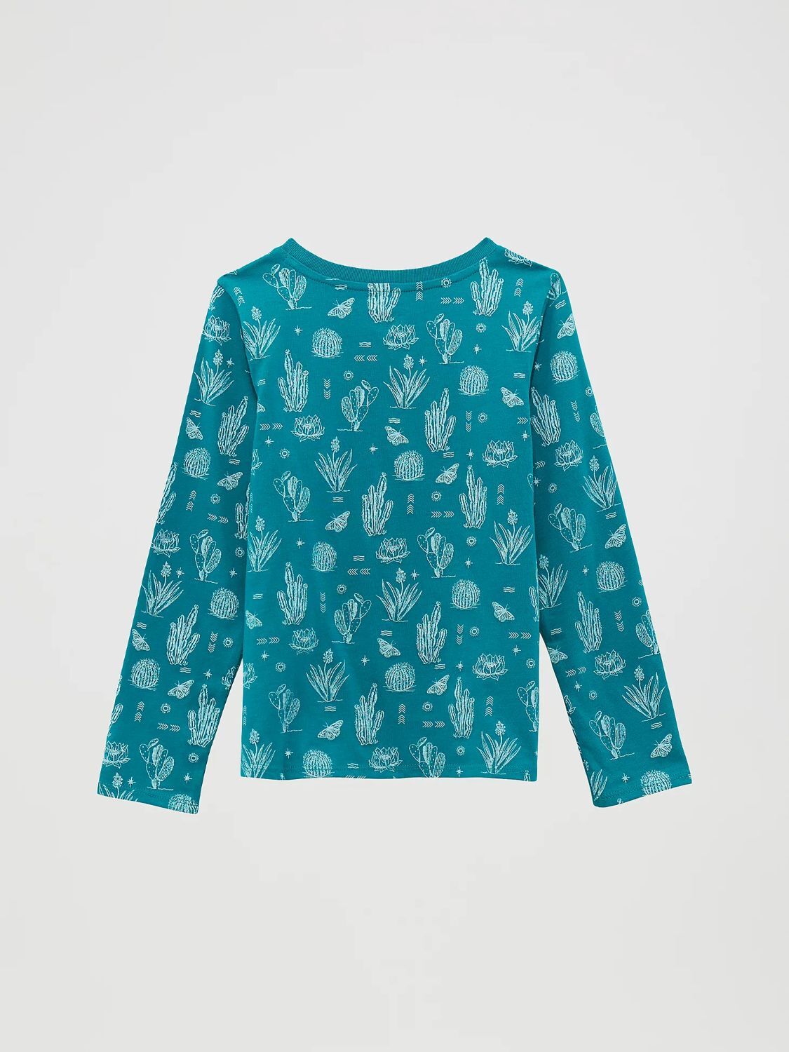 Wrangler Girl's Long Sleeve Western Graphic T-Shirt