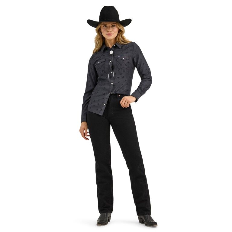 Wrangler Women's All Occasion Western Snap Shirt