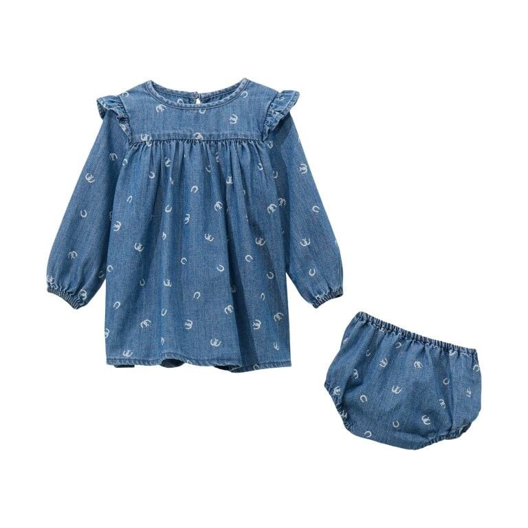 Wrangler Girl's Denim Trapeze Dress