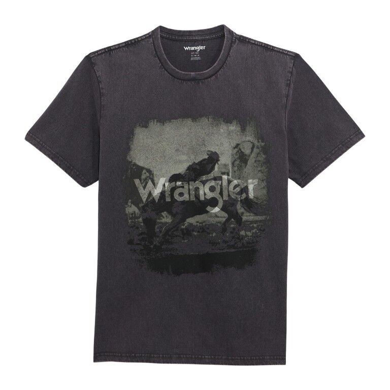 Wrangler Men's Regular Fit Graphic Short Sleeve T-Shirt
