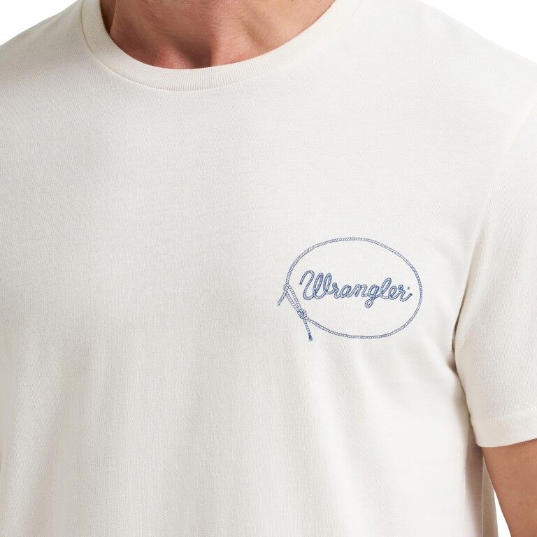 Wrangler Men's Regular Fit Graphic Short Sleeve T-Shirt