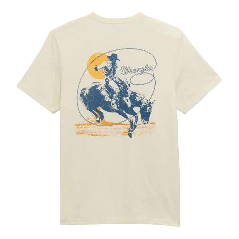Wrangler Men's Regular Fit Graphic Short Sleeve T-Shirt