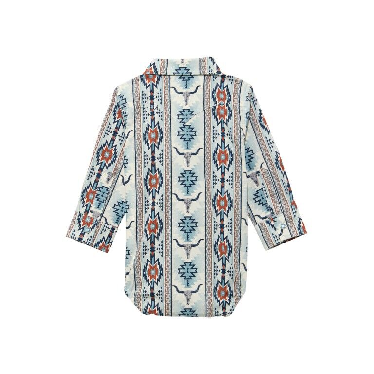 Wrangler Boy's Long Sleeve Bodysuit