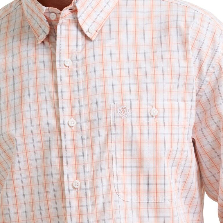 Wrangler Men's George Strait Collection One Pocket Long Sleeve Shirt