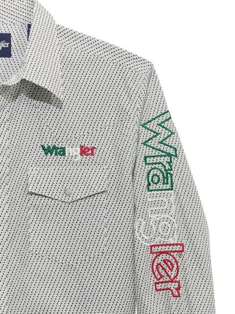 Wrangler Men's Long Sleeve Snap Shirt