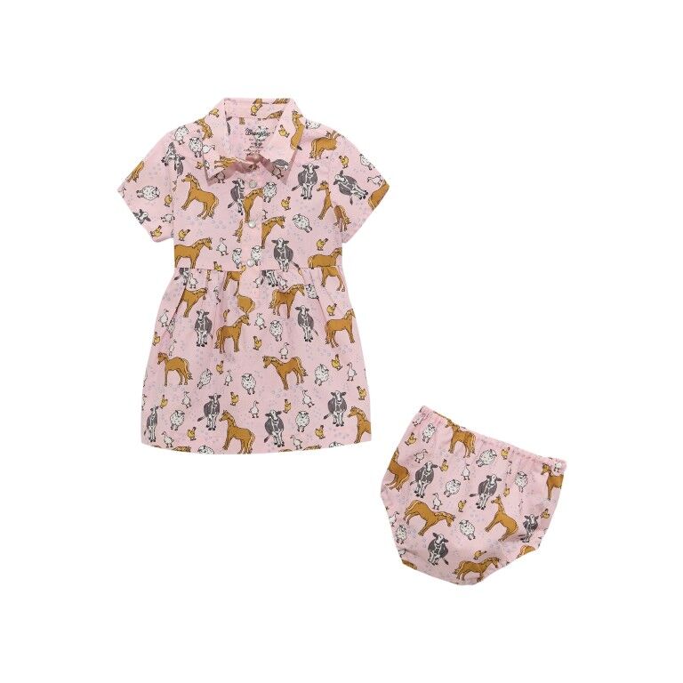 Wrangler Girl's Snap Dress